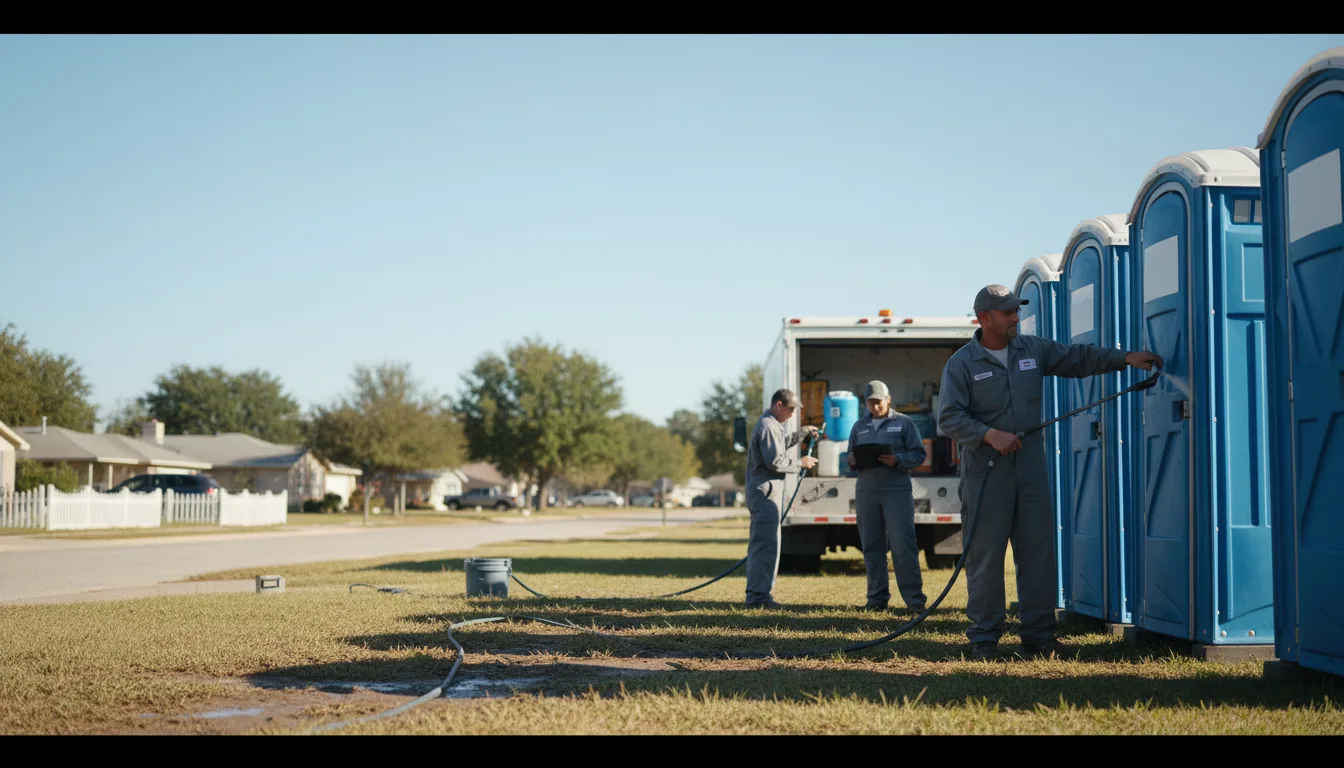 Long-Term Portable Toilet Rental in Norwalk, IA near me